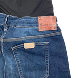 Джинси Queen Mum з відворотом, р.48, джинс, темно-синій (6390.3760/18452) - Pampik - 4