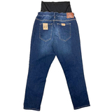 Джинси Queen Mum з відворотом, р.48, джинс, темно-синій (6390.3760/18452) - Pampik - 2