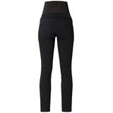 Джинси Queen Mum, трикотажний живіт, р.44, джинс, чорний (88.3385/6070) - Pampik - 2