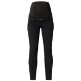 Джинси Queen Mum, трикотажний живіт, р.44, джинс, чорний (88.3385/6070) - Pampik