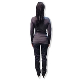 Футболка з довгим рукавом Queen Mum Дитина в слінгу, р.46, сірий (5312.6025/14091) - Pampik - 6