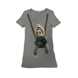 Футболка з коротким рукавом Queen Mum Дитина в слінгу, р.44, сірий (6115.6072/16381) - Pampik