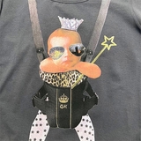 Футболка з довгим рукавом Queen Mum Дитина в слінгу, р.42, сірий (5312.6025/14089) - Pampik - 4