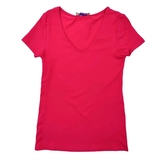 Футболка Queen Mum з V-подібним вирізом, р.44, малиновий (2100.6480/3359) - Pampik