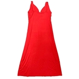 Сукня Queen Mum з рельєфами під грудьми, довга, р.48, червоний (3114.4635/7139) - Pampik - 2