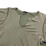 Кофтинка та штани Queen Mum, р.42, оливковий (81128,81131/22777) - Pampik - 5