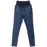 Джинси Queen Mum вузькі, р.48, джинс, синій (75.3599/6059) - Pampik