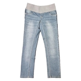 Джинси-скінні Noppies з потертостями, р.44, голубой (S0976/28942) - Pampik