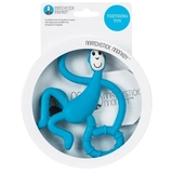 Іграшка-прорізувач Matchstick Monkey Танцююча Мавпочка, 14 см, блакитний (MM-DMT-002) - Pampik - 4