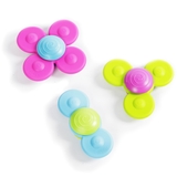 Набір прорізувачів-спіннерів із присосками Fat Brain Toys Whirly Squigz, 3 шт. (F210ML) - Pampik - 2