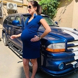 Сукня Queen Mum для годування, р.50, синий (3100.4662/7127) - Pampik - 4