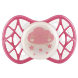 Силіконова симетрична пустушка Nuvita Air55 Cool Хмарка, світиться у темряві, 0+ міс. (NV7065GSA) - Pampik