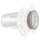 Силіконова симетрична пустушка Nuvita Air55 Cool Be Happy, світиться у темряві, 6-12 міс. (NV7085PG) - Pampik - 2