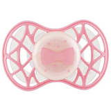 Силіконова симетрична пустушка Nuvita Air55 Cool Бант, світиться у темряві, 6-12 міс. (NV7085GF) - Pampik