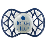 Силіконова симетрична пустушка Nuvita Air55 Cool Dream Big, світиться у темряві, 6-12 міс. (NV7085GBM) - Pampik