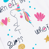 Светящаяся пижама Garnamama Neon PG Summer 134 Белый Голубой (817218.9877332) - Pampik - 5