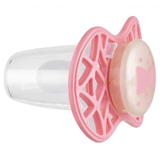 Силіконова симетрична пустушка Nuvita Air55 Cool Бант, світиться у темряві, 6-12 міс. (NV7085GF) - Pampik - 2