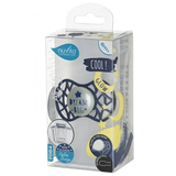 Силіконова симетрична пустушка Nuvita Air55 Cool Dream Big, світиться у темряві, 6-12 міс. (NV7085GBM) - Pampik - 2