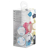 Силіконова симетрична пустушка Nuvita Air55 Cool Good Night, світиться у темряві, 6-12 міс. (NV7085GM) - Pampik - 4