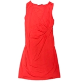 Сукня Queen Mum без рукавів з підрізом, р.46, кораловий (4100.4746/10347) - Pampik