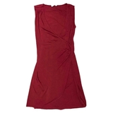 Сукня Queen Mum без рукавів з підрізом, р.46, бордо (4100.4746/15755) - Pampik