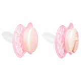 Силіконова ортодонтична пустушка Nuvita Air55 Explorer Ведмедик та Пінгвін, світиться у темряві, 0+ міс., 2 шт. (NV7066GF) - Pampik - 2