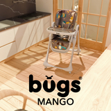 Стілець для годування Bugs Mango Forest Friends, сірий (4823056510882) - Pampik - 15