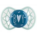 Силиконовая ортодонтическая пустышка Nuvita Air55 Cool Boy, 0+ мес., зеленый (NV7064NG) - Pampik