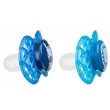 Силіконова симетрична пустушка Nuvita Air55 Explorer Зебра та Лев, 6-12 міс., 2 шт. (NV7087M) - Pampik - 2