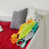 М'яка розвиваюча іграшка-прорізувач Fehn DobabyDoo Активна лисиця (4001998049039) - Pampik - 6