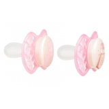 Силіконова симетрична пустушка Nuvita Air55 Explorer Ведмежа та Пінгвін, 0+ міс., 2 шт. (NV7067GF) - Pampik - 2