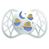 Силіконова симетрична пустушка Nuvita Air, світиться в темряві, 0-3 міс., 2 шт. (NV7063) - Pampik - 2