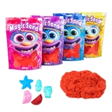 Кинетический песок Strateg Magic Sand красный, 500 г (39403-6) - Pampik - 3