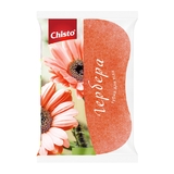 Губка банна Чисто Гербера, кораловий - Pampik