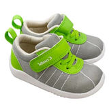 Кросівки ергономічні Combi, 13,5 см, сірий з салатовим (117256/25418) - Pampik