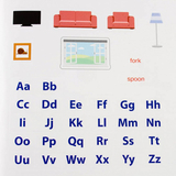 Англійська в наліпках. My home (Л761005У) - Pampik - 2