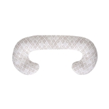 Подушка для вагітних Ceba Baby Physio Duo Brown Leaves, 300х30 см, бежевий з білий (W-705-000-746) - Pampik