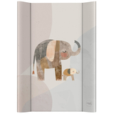 Повивальна дошка Ceba Baby Basic Elephant Family, 50x70 см, сірий (W-216-000-781) - Pampik