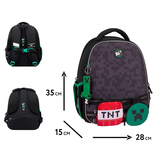 Рюкзак каркасний YES H-100 Minecraft World (559860) - Pampik - 2