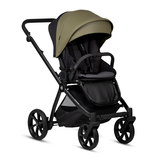 Универсальная коляска 2 в 1 Tutis MIO 3+ Leather Collection Olive - Pampik - 6