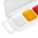 Краски акварельные Yes Orange Line 8 цветов, медовые, без кисточки (110298) - Pampik - 4