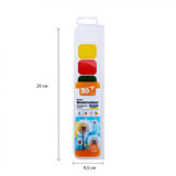 Краски акварельные Yes Orange Line 8 цветов, медовые, без кисточки (110298) - Pampik - 3