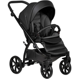 Універсальна коляска 2 в 1 Tutis UNO 5+ Leather collection Jet Black (1402699) - Pampik - 5
