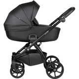 Універсальна коляска 2 в 1 Tutis UNO 5+ Leather collection Jet Black (1402699) - Pampik - 4