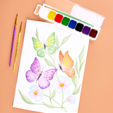 Краски акварельные Yes Orange Line 8 цветов, медовые, без кисточки (110298) - Pampik - 8