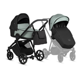 Универсальная коляска 2 в 1 Tutis MIO 3+ Leather Collection Sage - Pampik - 8
