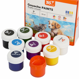 Фарби гуашеві Yes Orange Line, 9 кольорів по 20 мл (230431) - Pampik - 4