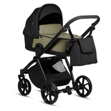 Универсальная коляска 2 в 1 Tutis MIO 3+ Leather Collection Olive - Pampik - 5