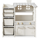 Стелаж Mealux Chef White (арт. KD-E153 White) - Pampik