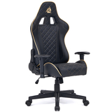 Геймерське крісло Cyberlux G41 Black (арт. GM-G41 FB) - оббивка екошкіра / колір чорний (коробок 1 шт.) - Pampik - 14